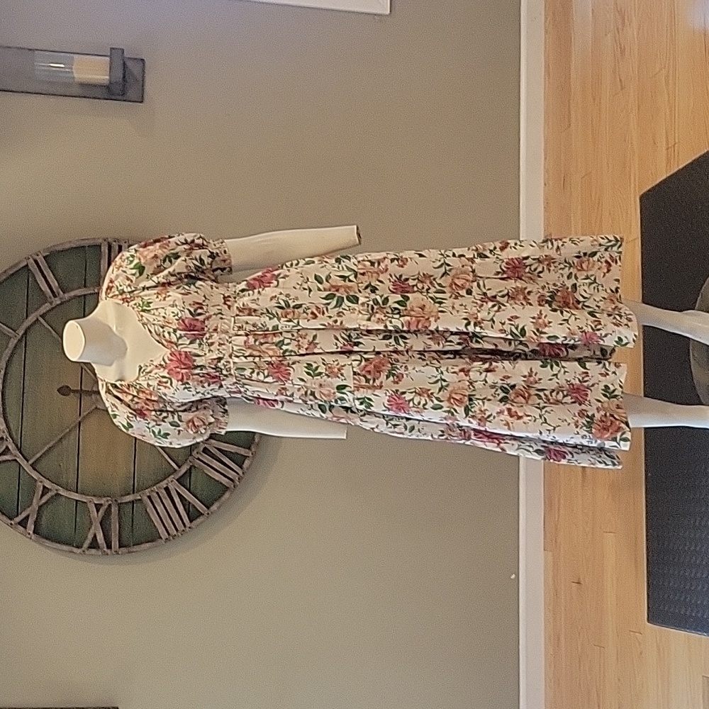 Anthropologie The Somerset Maxi Dress Puff Sleeve Edition - Picture 2 of 15